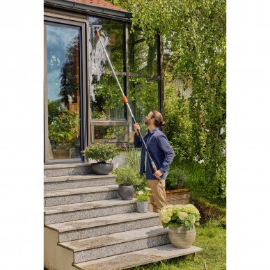 Rankena plovimui teleskop. Cleansystem 155-260cm Gardena 4