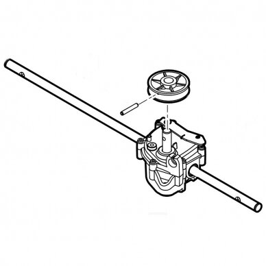 Reduktorius vejapjovei Stihl RM248.3T