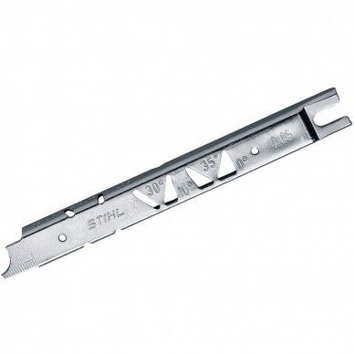 Šablonas ribotuvams gylio Stihl 1/4", 3/8"P, .325", 3/8" grandinėms