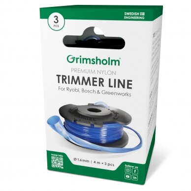 Ritė su valu Bosch EasyGrassCut 18 3vnt.