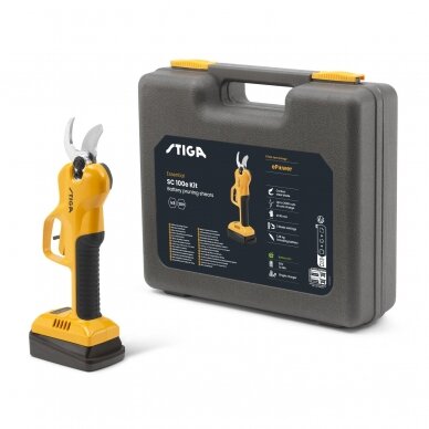 Sekatorius akumuliatorinis STIGA SC 100e Kit 1