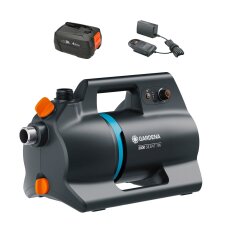 Siurblys vandens akumuliatorinis GARDENA 3000 18V P4A su baterija