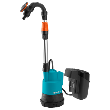 Siurblys lietaus vandens GARDENA 2000/2 18V P4A be baterijos