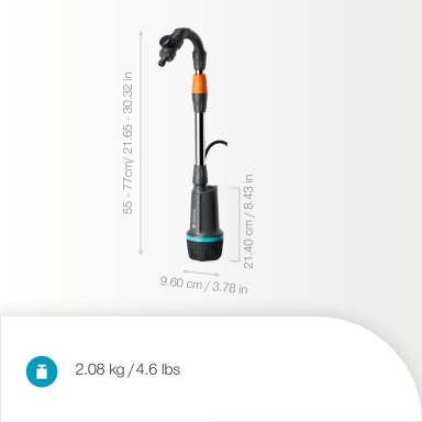 Siurblys lietaus vandens GARDENA 2400 ComfAuto 18V P4A be baterijos