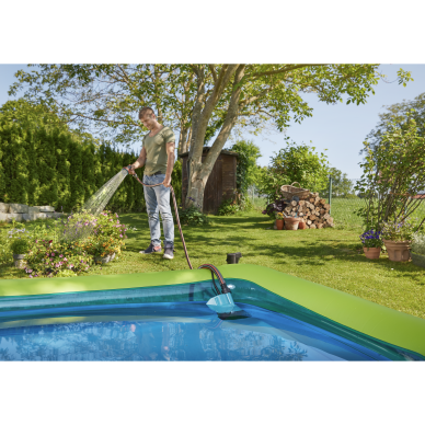Siurblys panardinamas GARDENA 2000/2 18V P4A su baterija 10