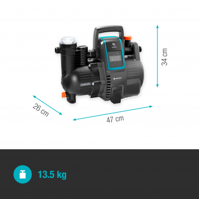 Siurblys slėginis Gardena Smart 3