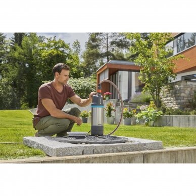 Siurblys slėginis panardinamas 5900/4 Inox automatinis Gardena 6 Siurblys slėginis panardinamas 5900/4 Inox automatinis Gardena 6