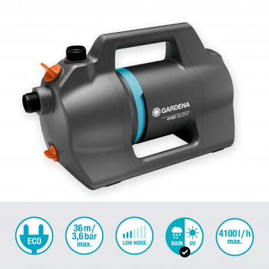 Siurblys vandens Gardena 4100 Silent 1