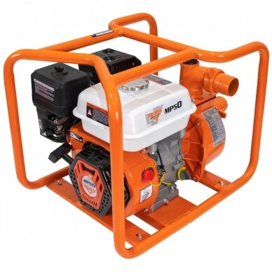 Siurblys vandens Ruris MP50 50mm 25m3 su žarna 20 m 4