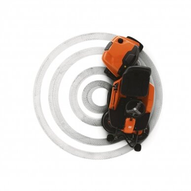 Traktorius HUSQVARNA Rider R 112iC akumuliatorinis 2