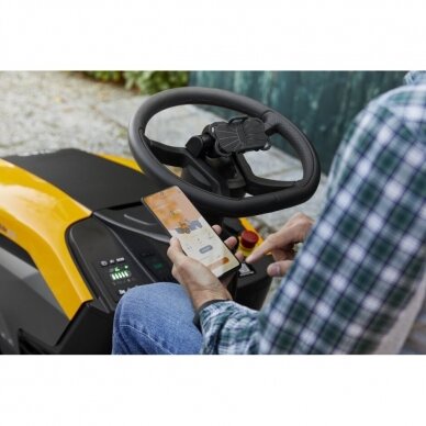 Traktorius STIGA E-ride C500 akumuliatorinis 15