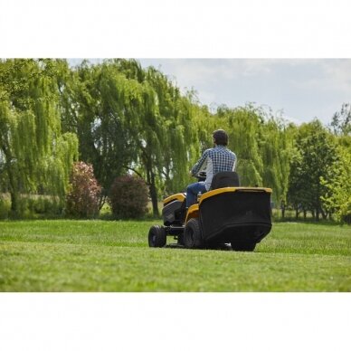 Traktorius STIGA E-ride C500 akumuliatorinis 18