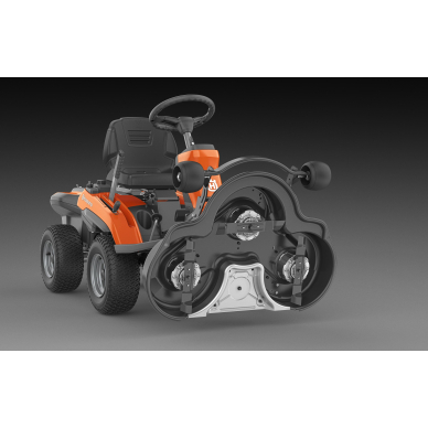 Traktorius HUSQVARNA Rider R 200iX AWD akumuliatorinis 11