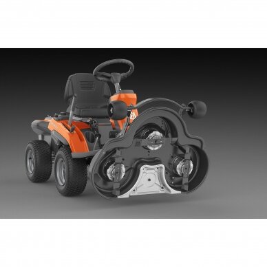 Traktorius HUSQVARNA Rider R 200iX akumuliatorinis 11