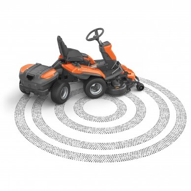 Traktorius HUSQVARNA Rider R 200iX akumuliatorinis 4