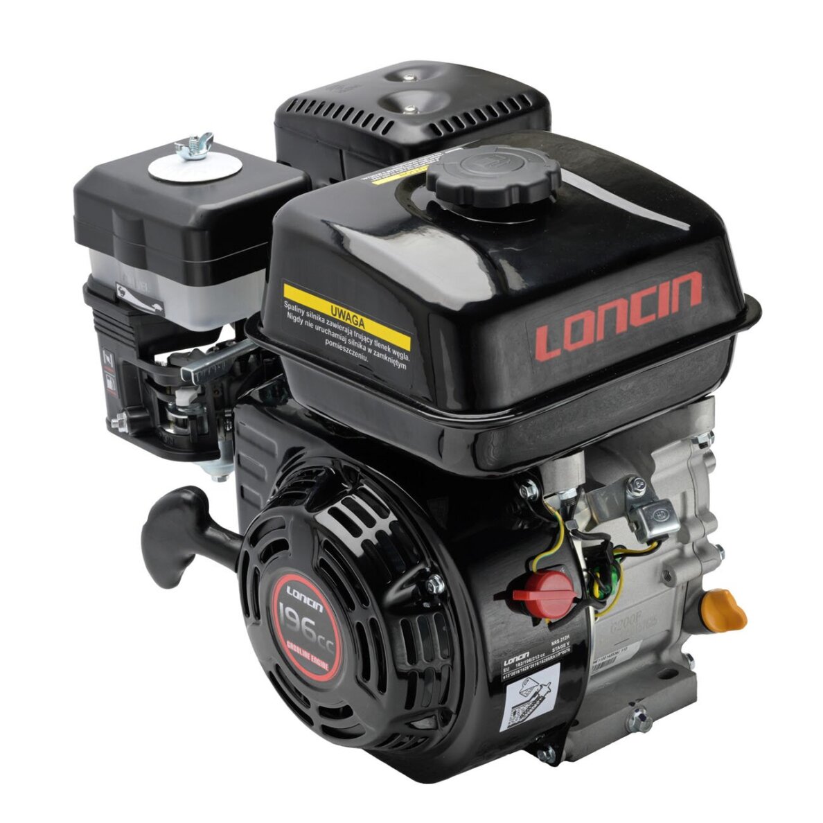 Variklis Loncin G200F 5.5 AG 19.05x58mm