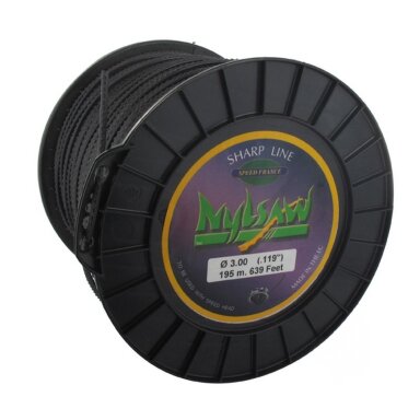 Valas trimeriui 3.0 mm/195m NYLSAW Valas trimeriui 3.0 mm/195m NYLSAW
