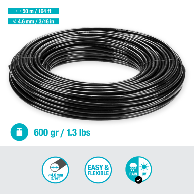 Vamzdis laistymo Microdrip 4.6mm (3/16'') 50m Gardena Vamzdis laistymo Microdrip 4.6mm (3/16'') 50m Gardena