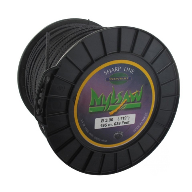 Valas trimeriui 3.0 mm/195m NYLSAW