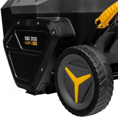 Valytuvas sniego akumuliatorinis TEXAS SBX2020 20V su 2 baterijom 10