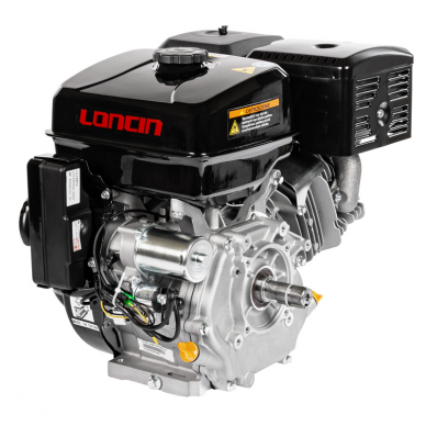 Variklis Loncin G420FD 12 AG horiz. 25x62mm start 2