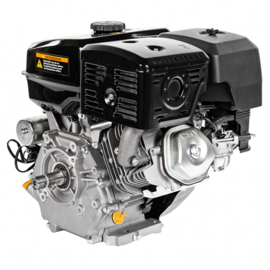 Variklis Loncin G420FD 12 AG horiz. 25x62mm start 3