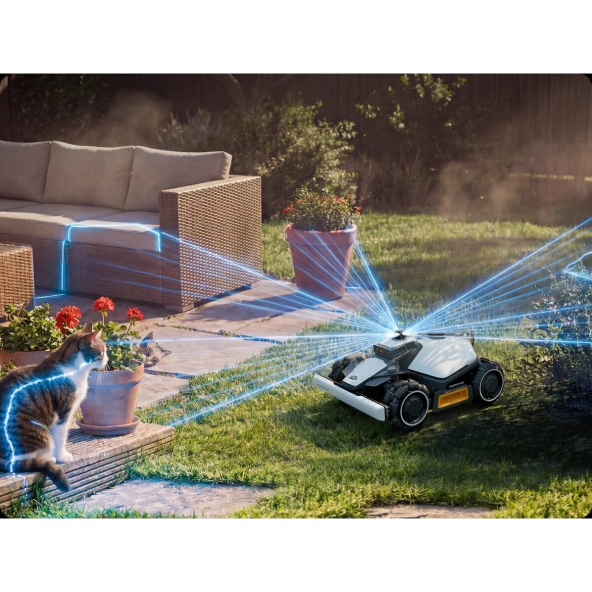 Vejapjovė robotas MAMMOTION Luba Mini 2 AWD 1500 6 Vejapjovė robotas MAMMOTION Luba Mini 2 AWD 1500 6