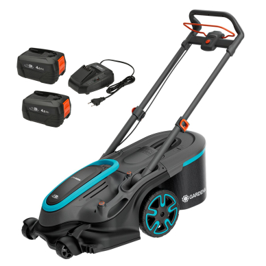 Vejapjovė akumuliatorinė GARDENA PowerMax Duo 46/36V P4A su baterija