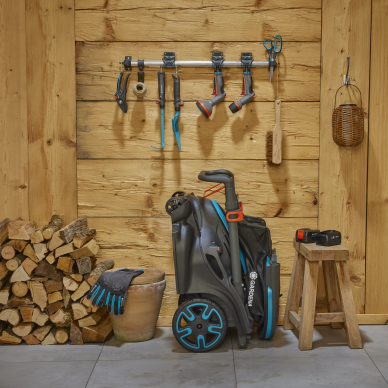 Vejapjovė akumuliatorinė GARDENA PowerMax Duo 46/36V P4A su baterija 14