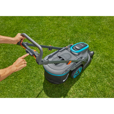Vejapjovė akumuliatorinė GARDENA PowerMax Duo 46/36V P4A su baterija 8