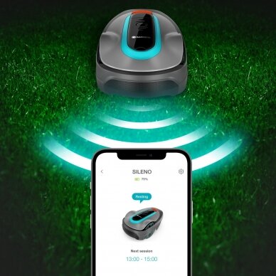Vejapjovė robotas GARDENA Sileno City 500 5