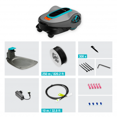 Vejapjovė robotas GARDENA Sileno Life 1250 5