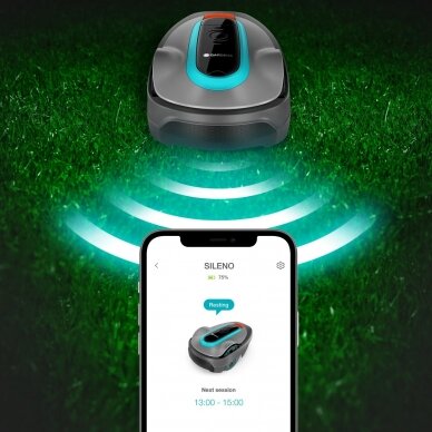 Vejapjovė robotas GARDENA Sileno Life 1500 5