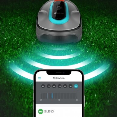 Vejapjovė robotas GARDENA SMART Sileno City 500 5