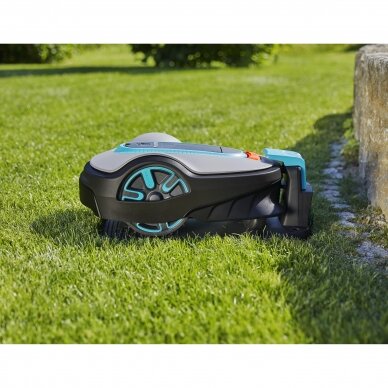 Vejapjovė robotas GARDENA SMART Sileno City 500 + kompiuteris ir sensorius 4