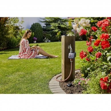 Vejapjovė robotas GARDENA SMART Sileno City 500 + kompiuteris ir sensorius 8