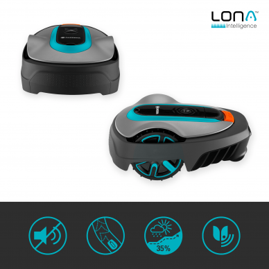 Vejapjovė robotas GARDENA SMART Sileno City 600 2