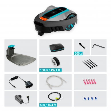 Vejapjovė robotas GARDENA SMART Sileno City 600 4