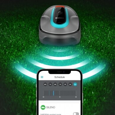 Vejapjovė robotas GARDENA SMART Sileno Life 1500