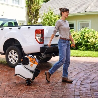 Vežimėlis su 20L talpa plovykloms STIHL REA 60/100 2