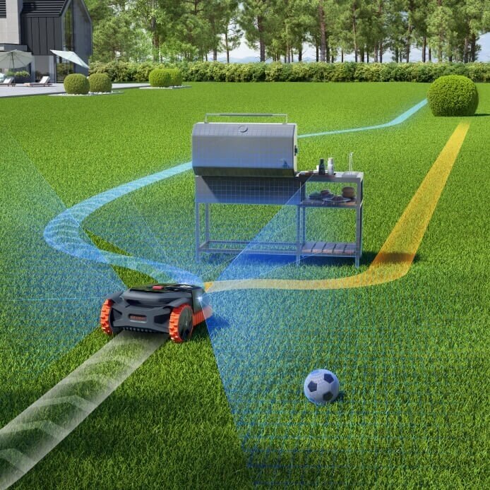 Vejapjovė robotas SEGWAY Navimow X350E 8 Vejapjovė robotas SEGWAY Navimow X350E 8