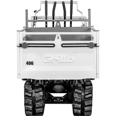 Karutis benzininis GRILLO Dumper 406 GX200 1