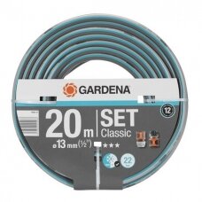 Žarna laistymo Gardena Classic 13mm 20m su jungtimis