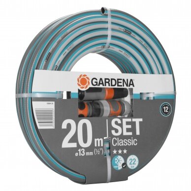 Žarna laistymo Gardena Classic 13mm 20m rinkinys 2