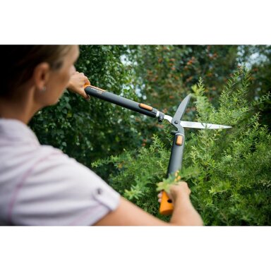 Žirklės gyvatvorei teleskopinės Fiskars Smartfit Žirklės gyvatvorei teleskopinės Fiskars Smartfit