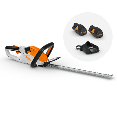 Žirklės akumuliatorinės STIHL HSA 40 su 2 x AS2 ir AL1
