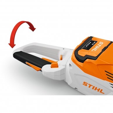 Žirklės akumuliatorinės STIHL HSA 60 su AK10 ir AL101 4