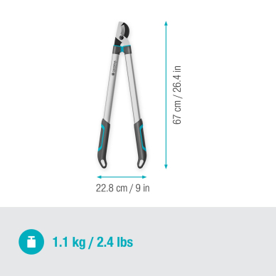Žirklės genėjimo Gardena EasyCut L 4