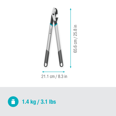Žirklės genėjimo GARDENA EnergyCut Basic 3