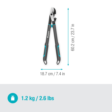 Žirklės genėjimo GARDENA EnergyCut Pro S 3
